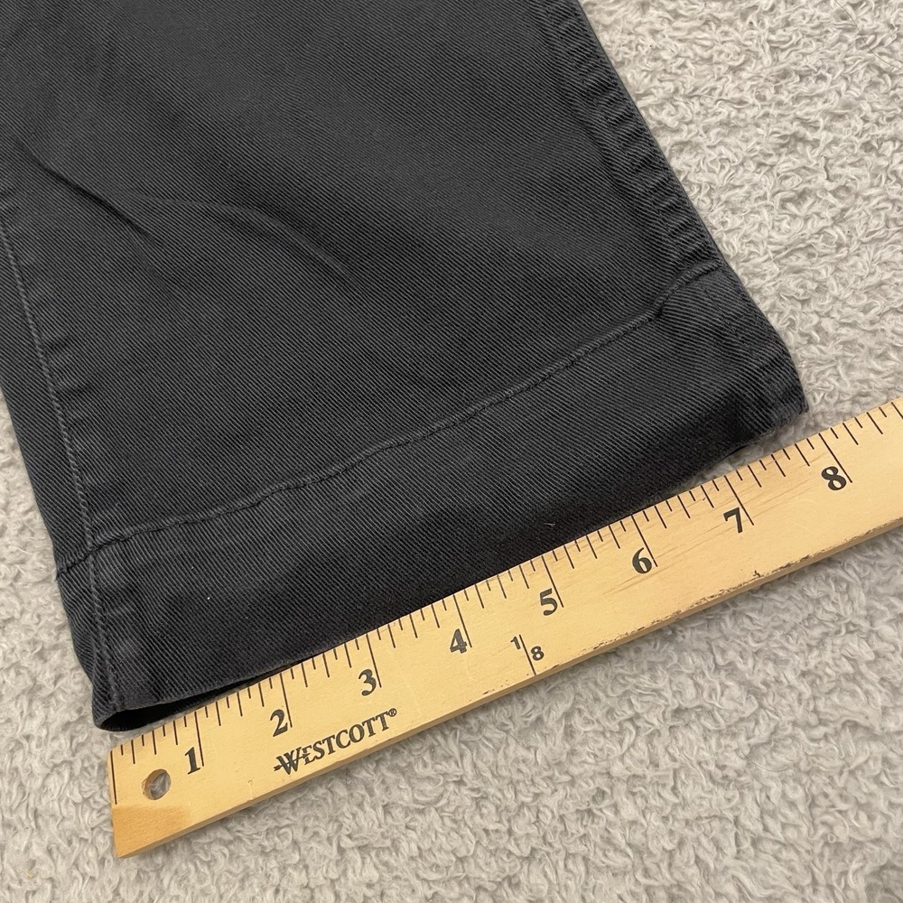 Gap Carpenter Pants Womens 2 Black Utility Work Elastic Waist High Rise Straight - Picture 12 of 14
